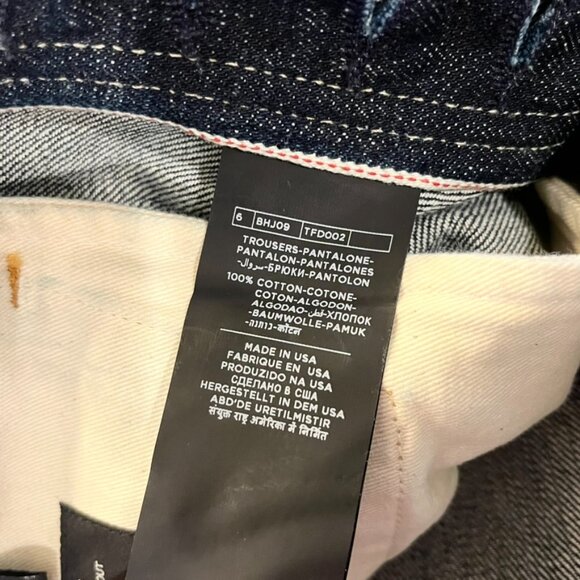 Tom Ford Men's Size 34 Straight Denim Blue Jeans USA Cotton - Picture 8 of 12